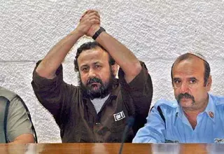 Marwan Barghouti a fait l’objet d’un double transfert d’une prison à une autre, il y a une dizaine de jours... (DR)