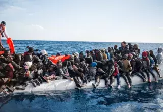 « Alors que le nombre total de personnes arrivant en Europe a chuté (-41%), le taux de mortalité a rapidement augmenté » (Photo : Federica Mameli/SOS Méditerranée)