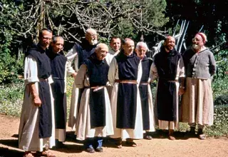 Les moines de Tibhirine en mai 1989. (DR) Les moines de Tibhirine en mai 1989. (DR)
