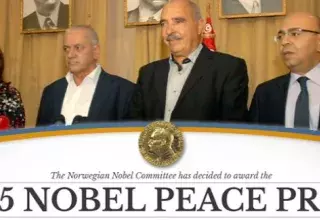 le comité Nobel a salué le combat des démocrates tunisiens... (DR)