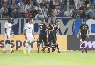 Les Marseillais ont dû s’incliner hier soir face à la riche armada monégasque. (D R) 