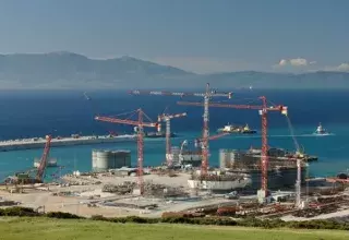  La plate-forme portuaire de Tanger-Med s'étale sur une surface de 150 hectares (DR)