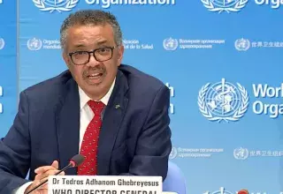 Tedros Adhanom Ghebreyesus, chef de l'Organisation mondiale de la santé, 