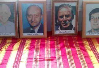 lâchement assassinés le 27 décembre 1994 devant leur chapelle... (DR)