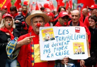 manifestation en faveur d'un plan social en Europe... (DR)