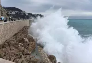 Ce lundi matin, un mistral de nord-ouest se lève et se généralise. Il devient rapidement fort à très fort à la mi-journée puis violent en cours d'après-midi (PHOTO : DR)